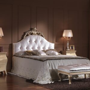 Lit haut de gamme de (02) places et demi, avec un design royal
