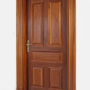 Porte d'entrer en bois dure
